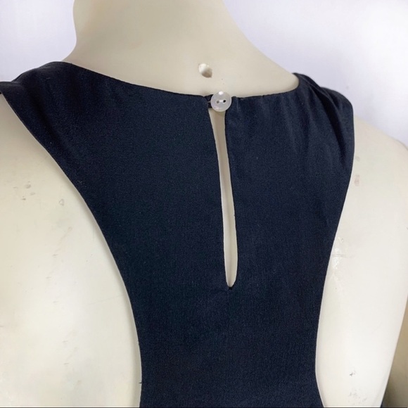 Madison Marcus black silk boho romper size S - Picture 5 of 6